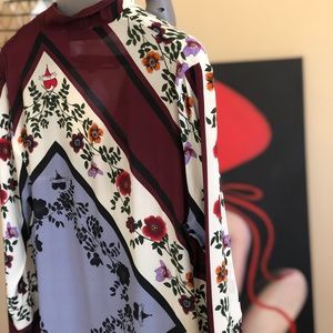 SANDRO Flower Printed Dress